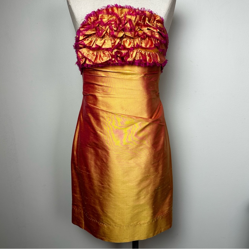 Phoebe Couture Silk Mini Dress